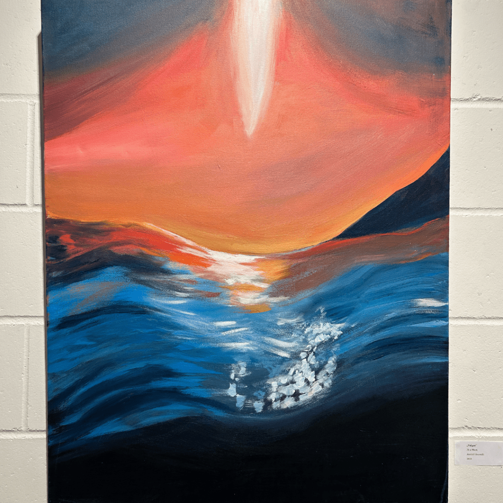 “Valgus” 70×90, akrüül lõuendil, 2023